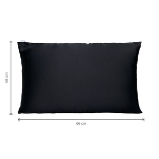 Pillowcase Lava Stone Black - Veganboost